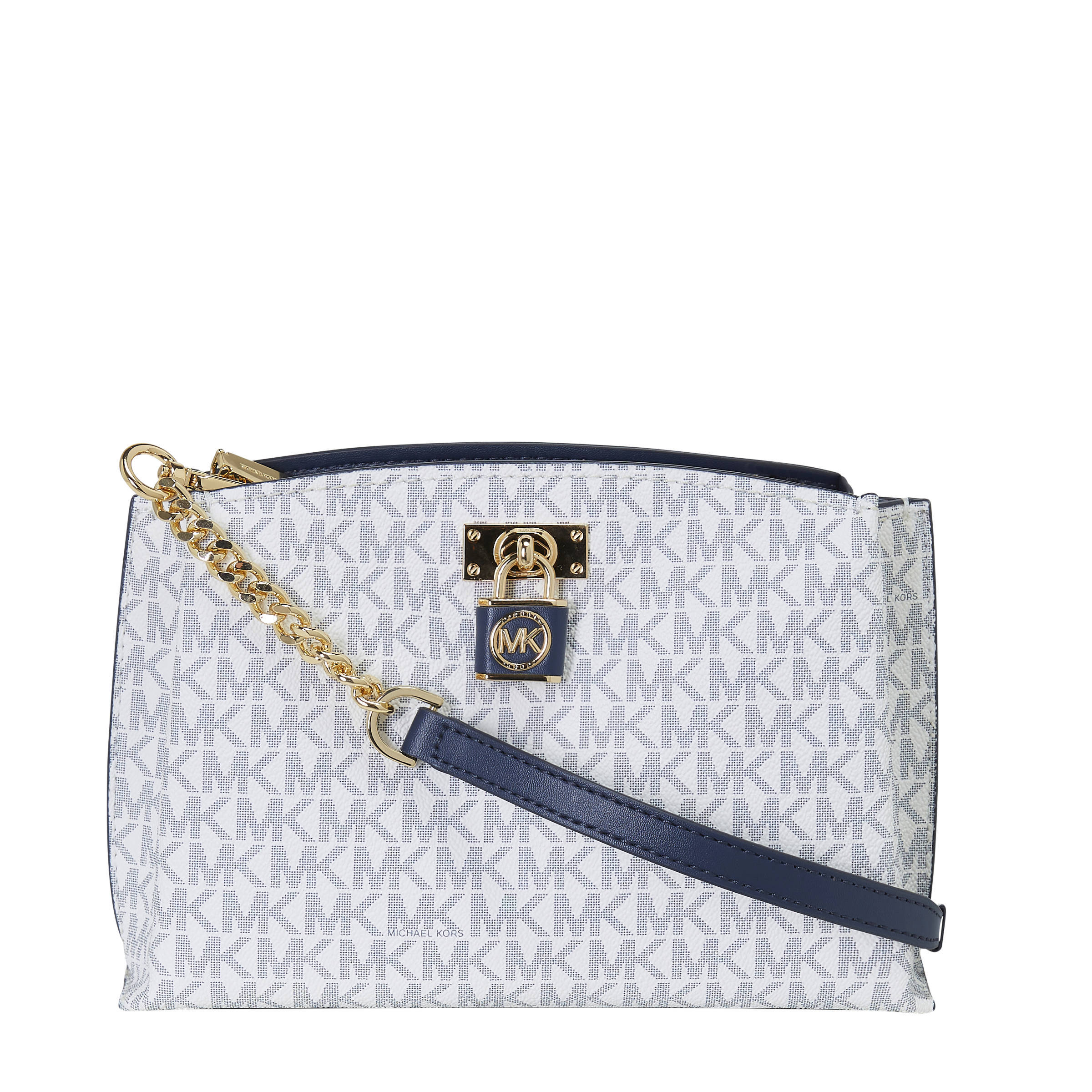 Michael kors handtas blauw hot sale