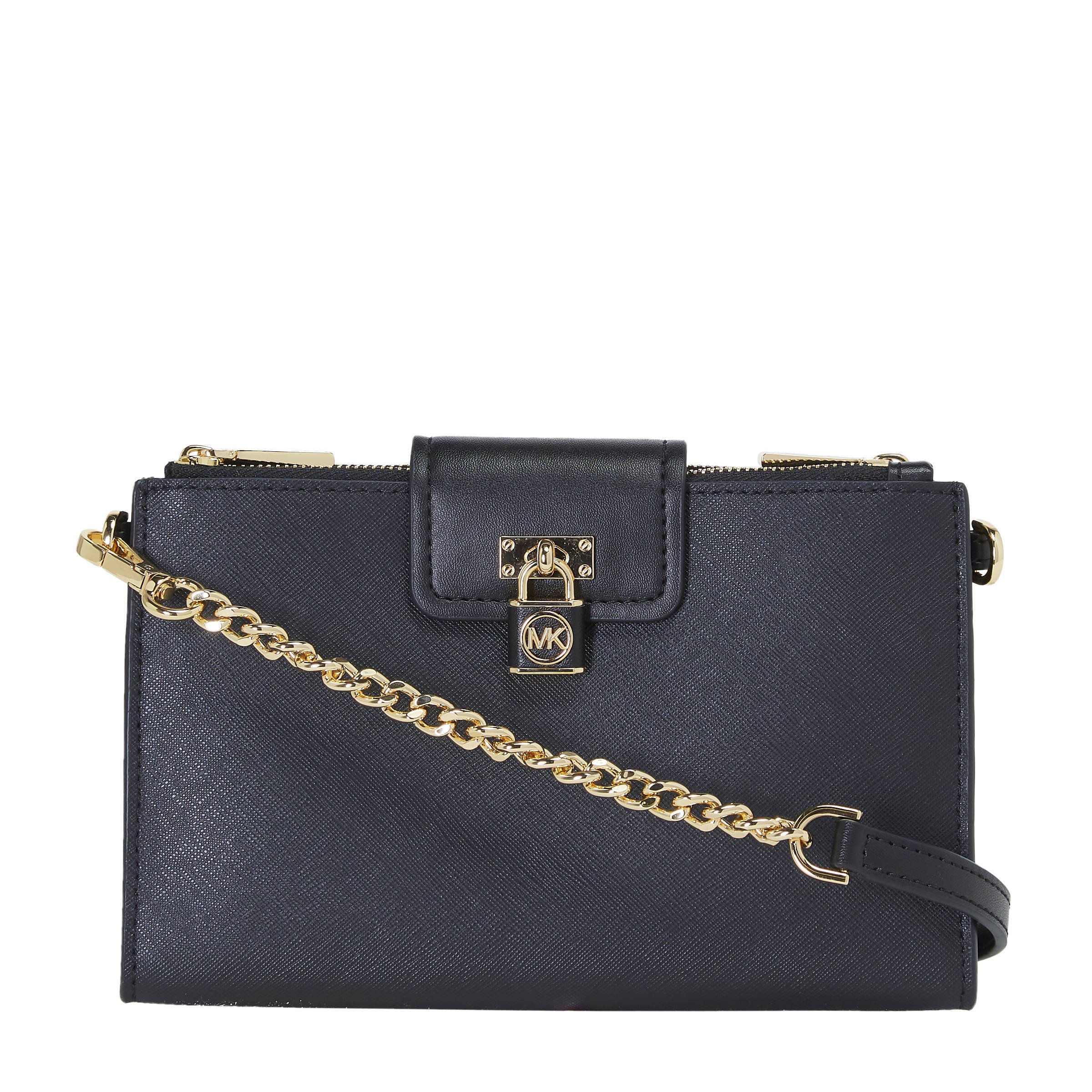 Mk crossbody tas online zwart