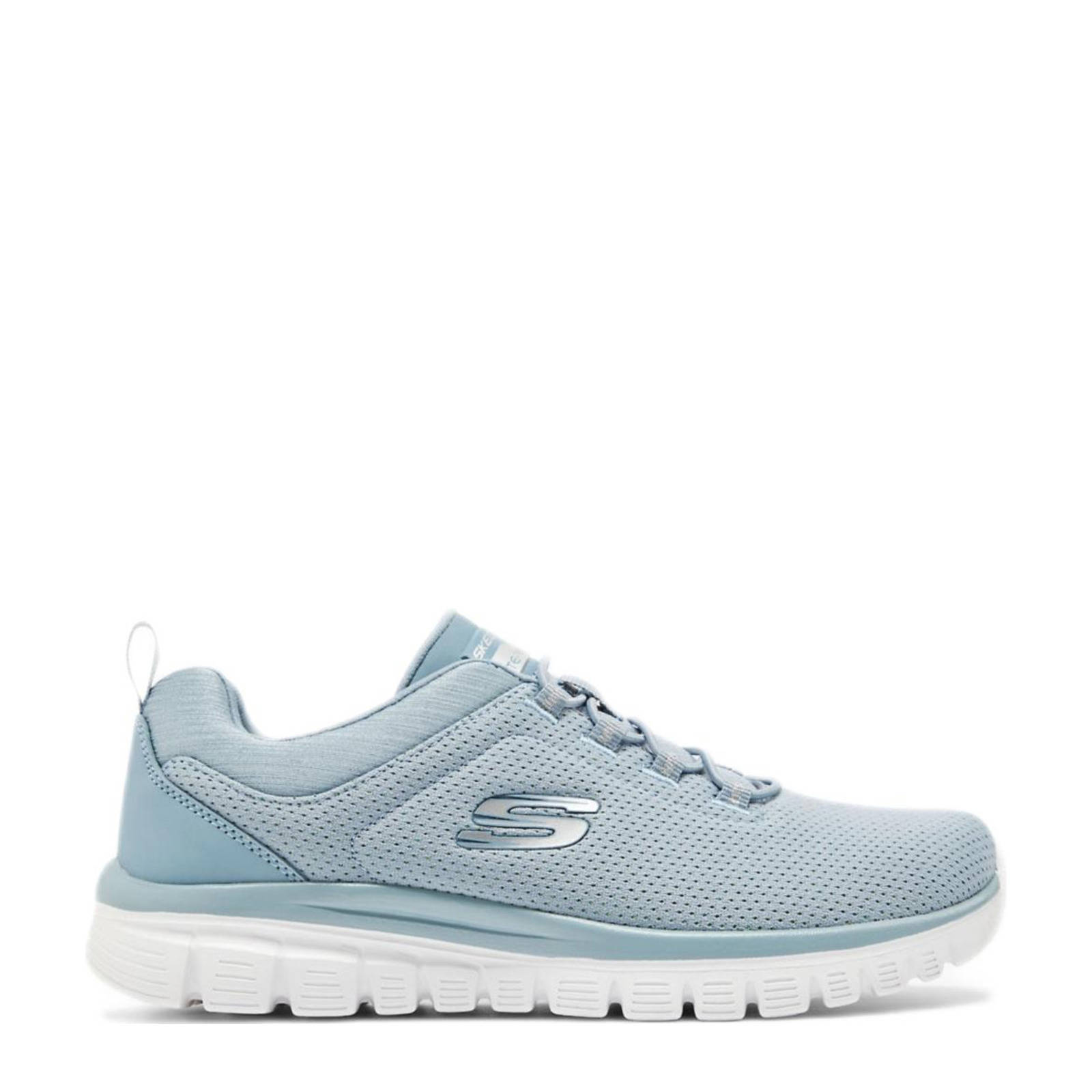 Skechers GRACEFUL 2.0 BIG FANCY sneakers lichtblauw wehkamp