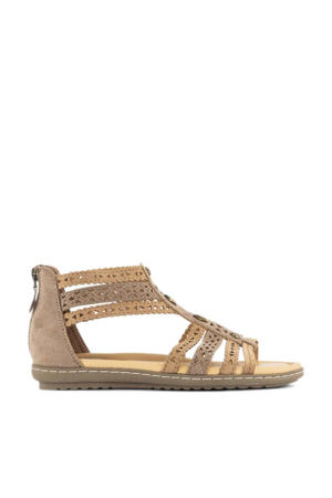 sandaal taupe