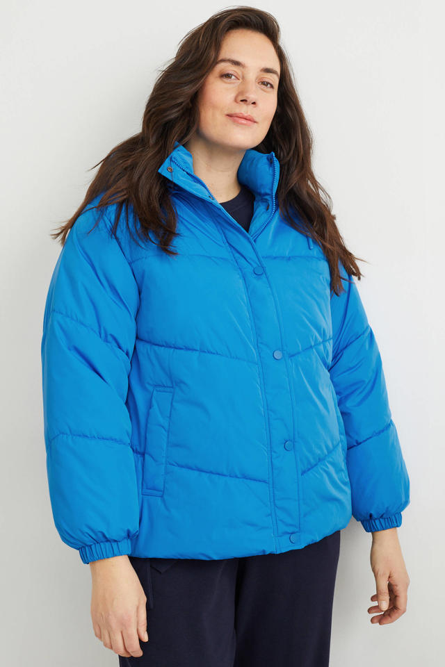 sla Facet Bakken C&A XL gewatteerde jas blauw | wehkamp