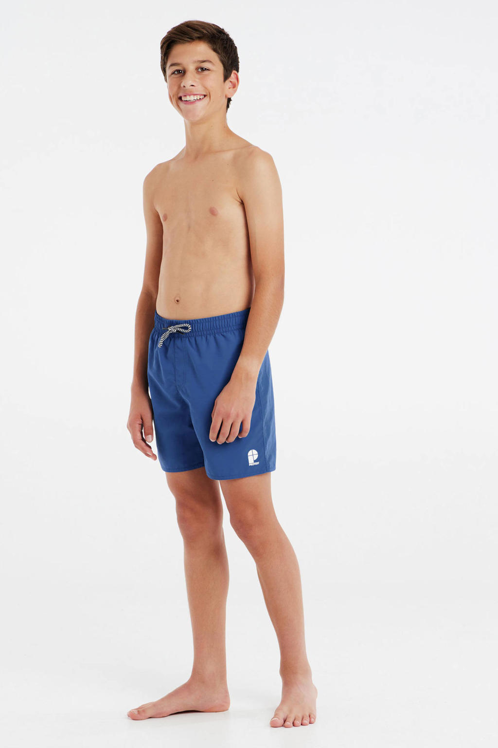 Protest zwemshort CULTURE JR donkerblauw