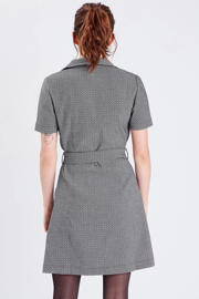 thumbnail: Cache Cache jurk met all over print zwart/wit