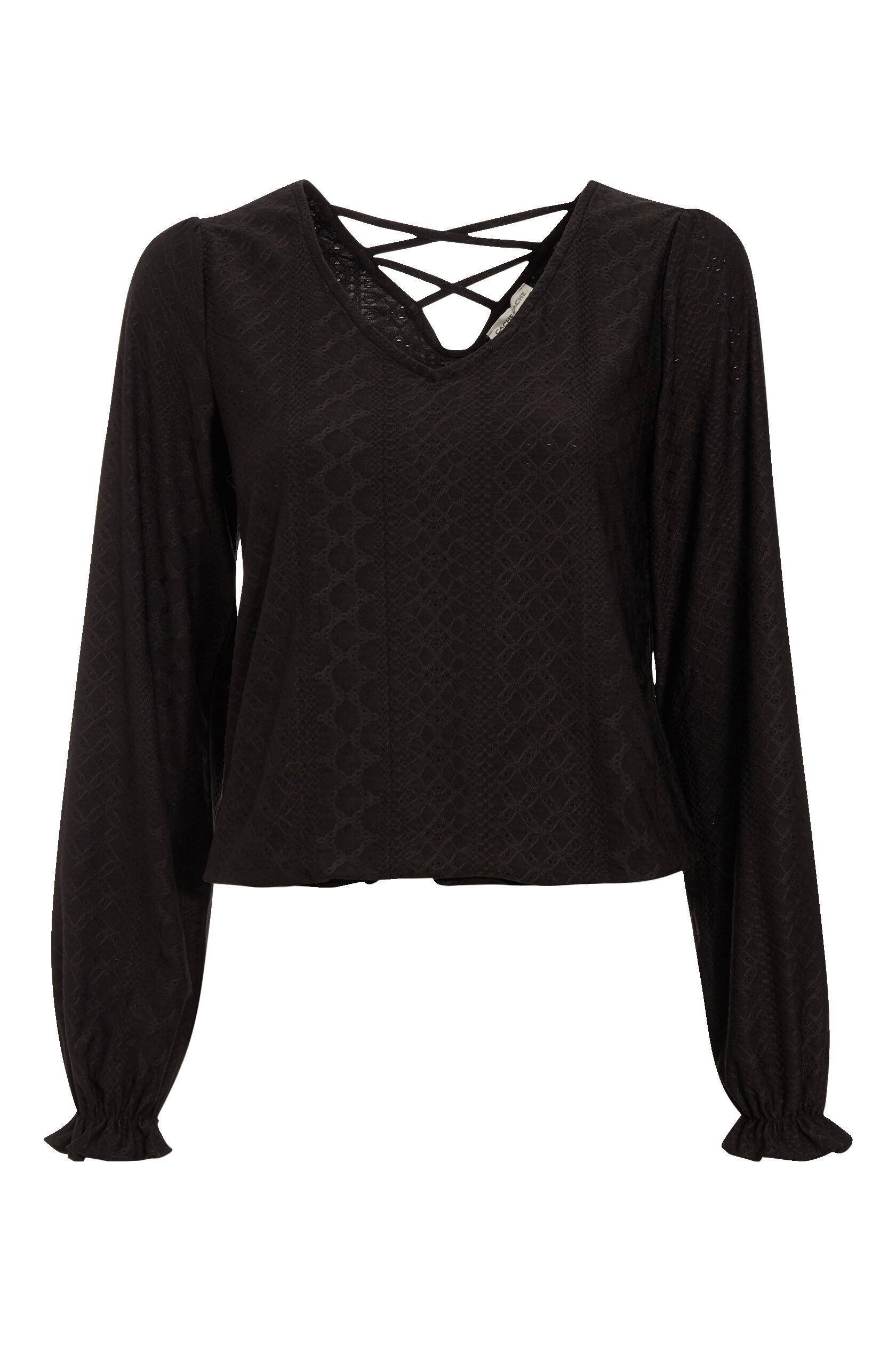 Cache-top Taille S, Occasion Très Bon état, Marque Caché, Multicolore, Blouse Femme
