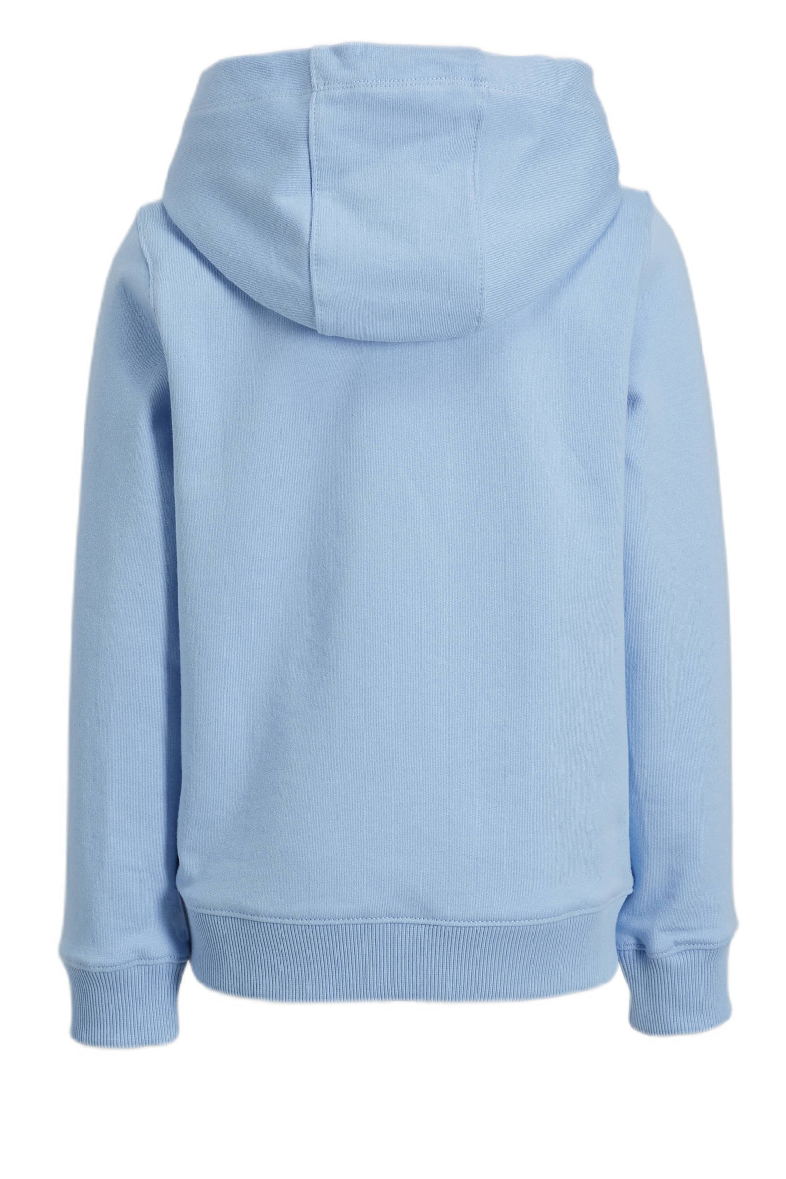 Lichtblauwe hoodie tommy online hilfiger