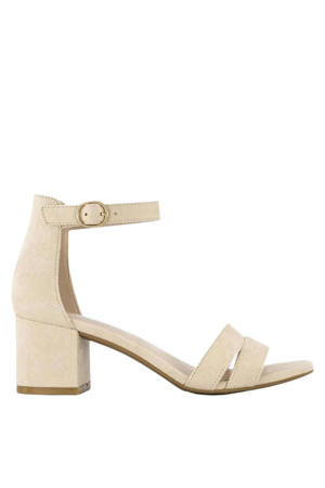 sandalettes beige