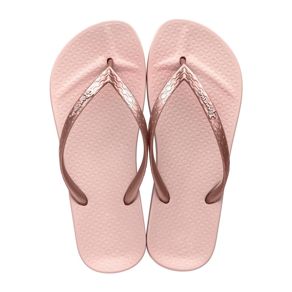Roze dames Ipanema Anatomic Tan teenslippers van rubber