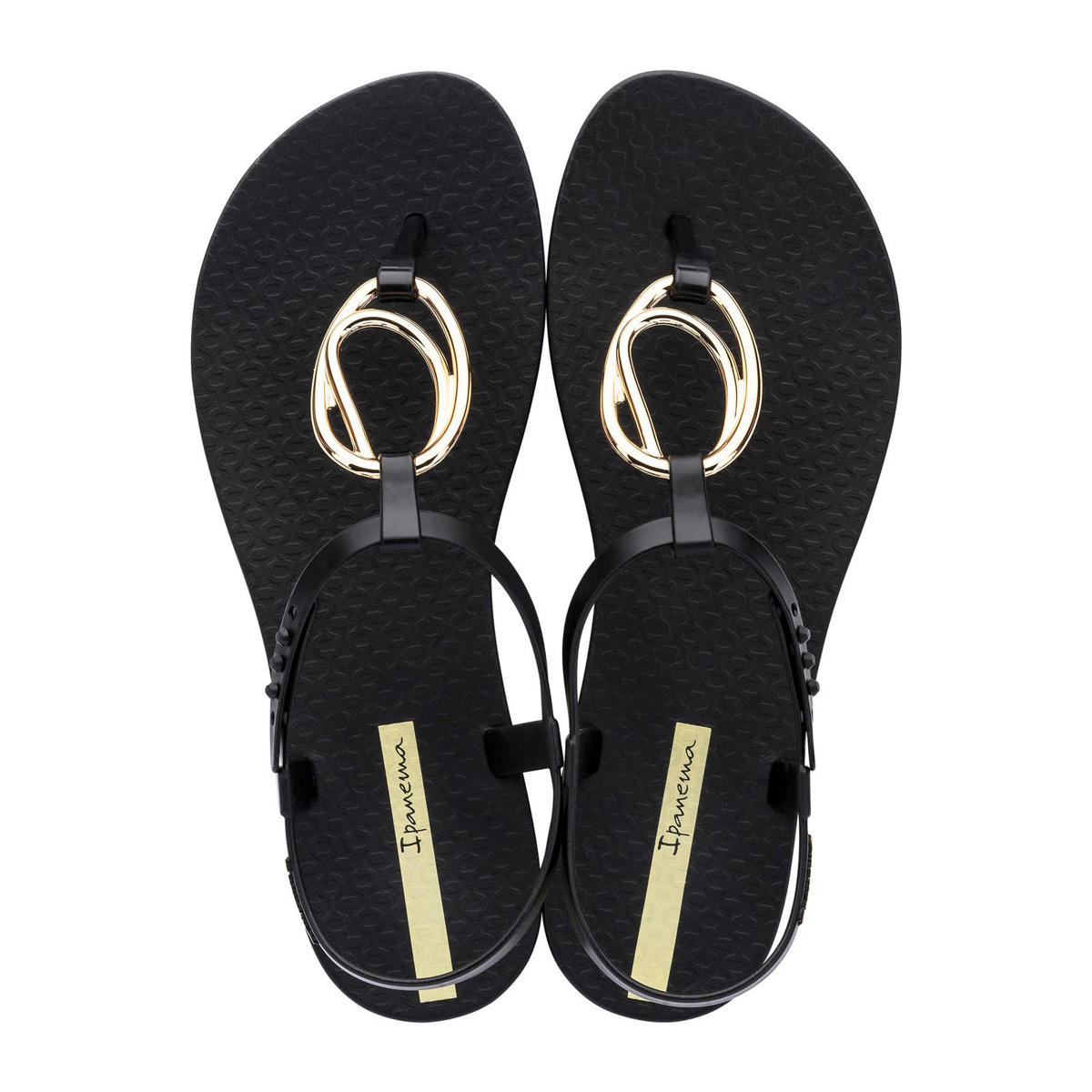Saga Luchtvaartmaatschappijen medaillewinnaar Ipanema sandalen zwart | wehkamp