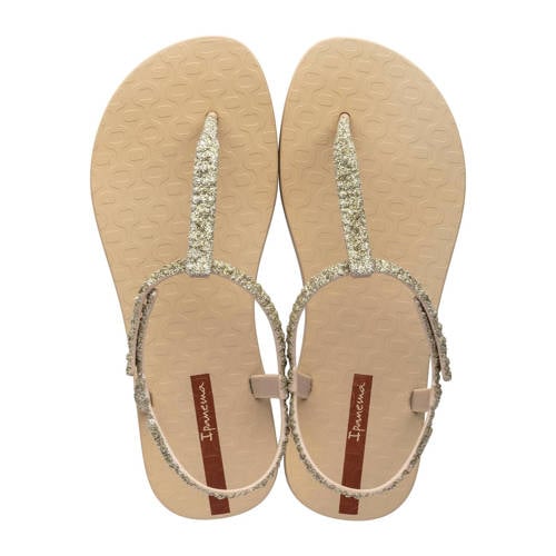 Ipanema glitter sandalen beige afbeelding