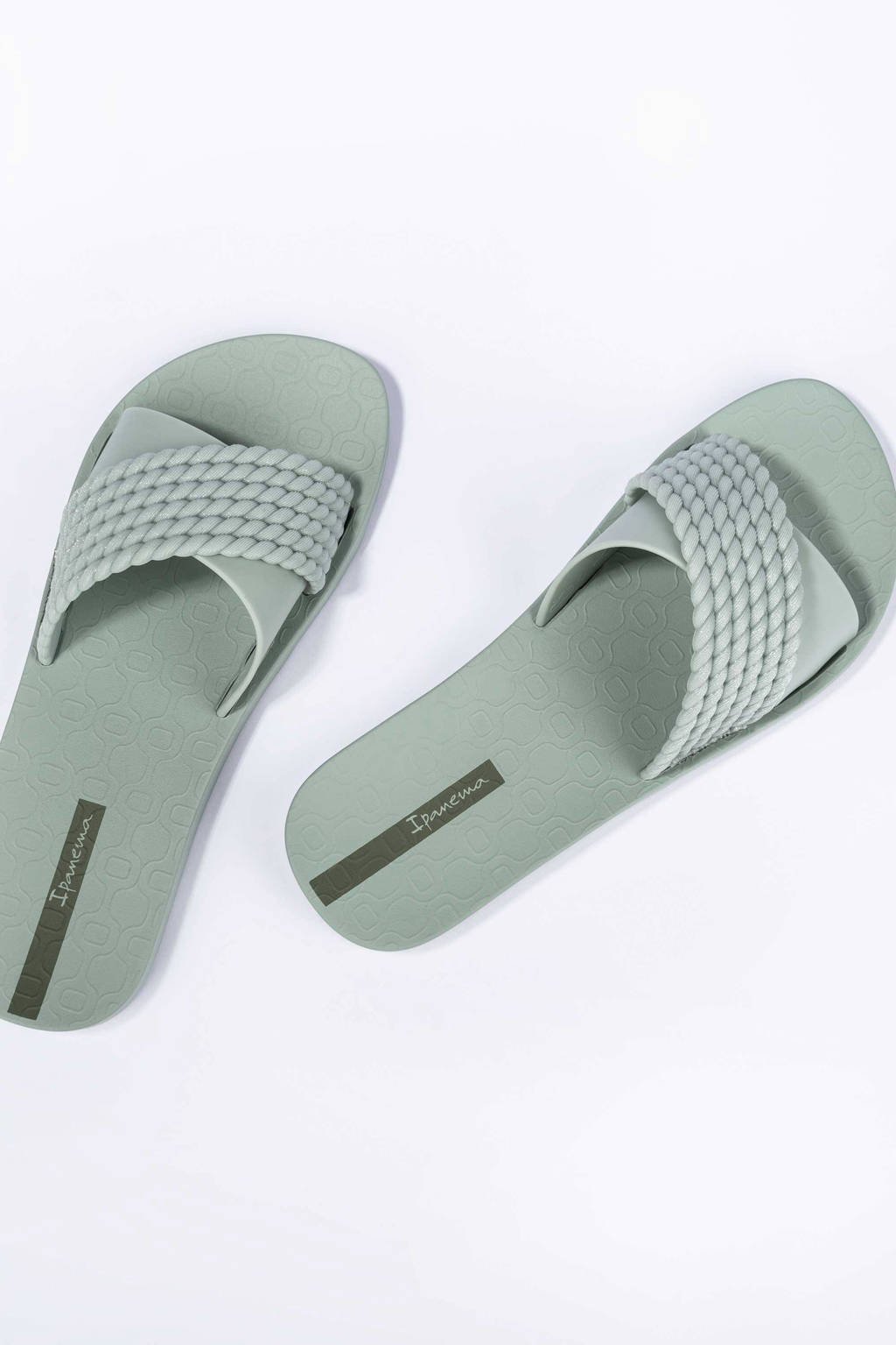 Romanschrijver coupon Beschaven Ipanema slippers groen | wehkamp
