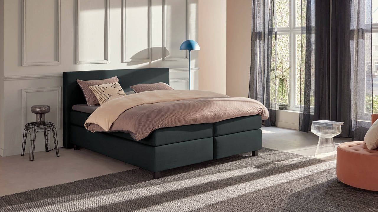 Karlsson complete boxspring Autentik Tunn 140x200 cm wehkamp