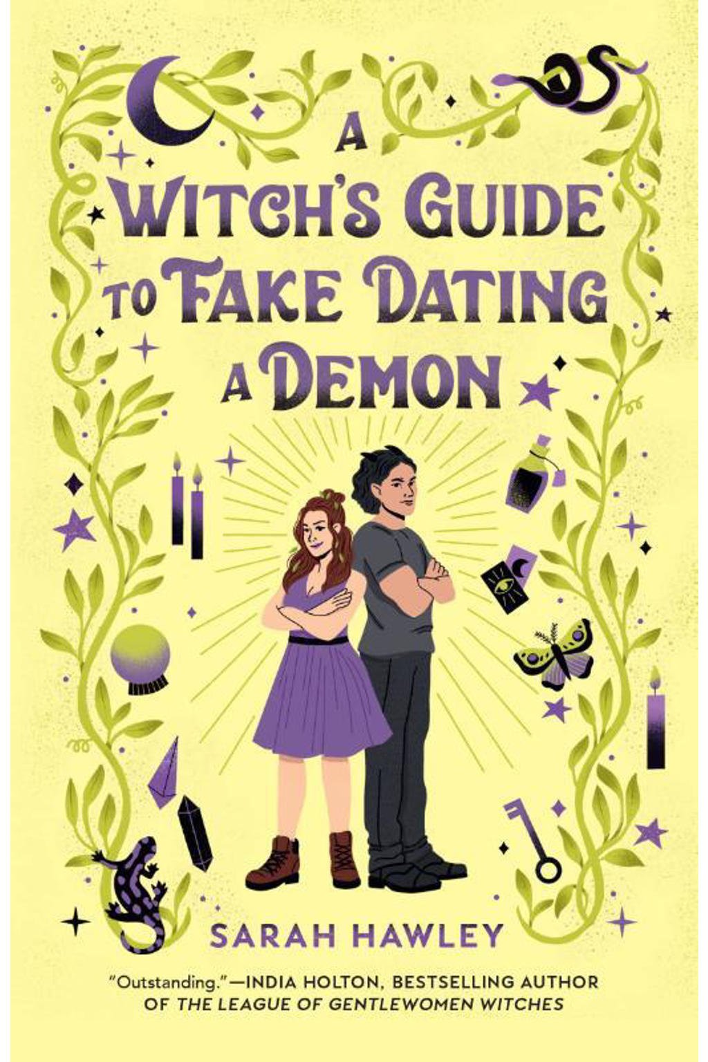 A Witch's Guide to Fake Dating a Demon - Hawley, Sarah