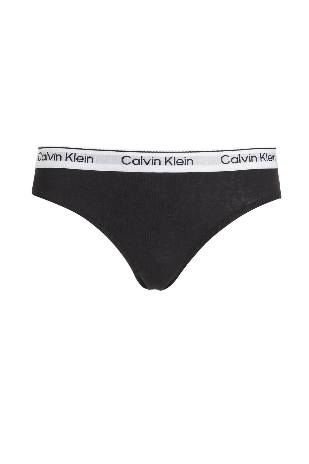 CALVIN KLEIN JEANS slip set van 2 wit/zwart wehkamp