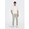 ONLY & SONS gemêleerde slim fit broek ONSMARK chinchilla
