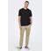 ONLY & SONS regular fit T-shirt ONSMAX van katoen zwart