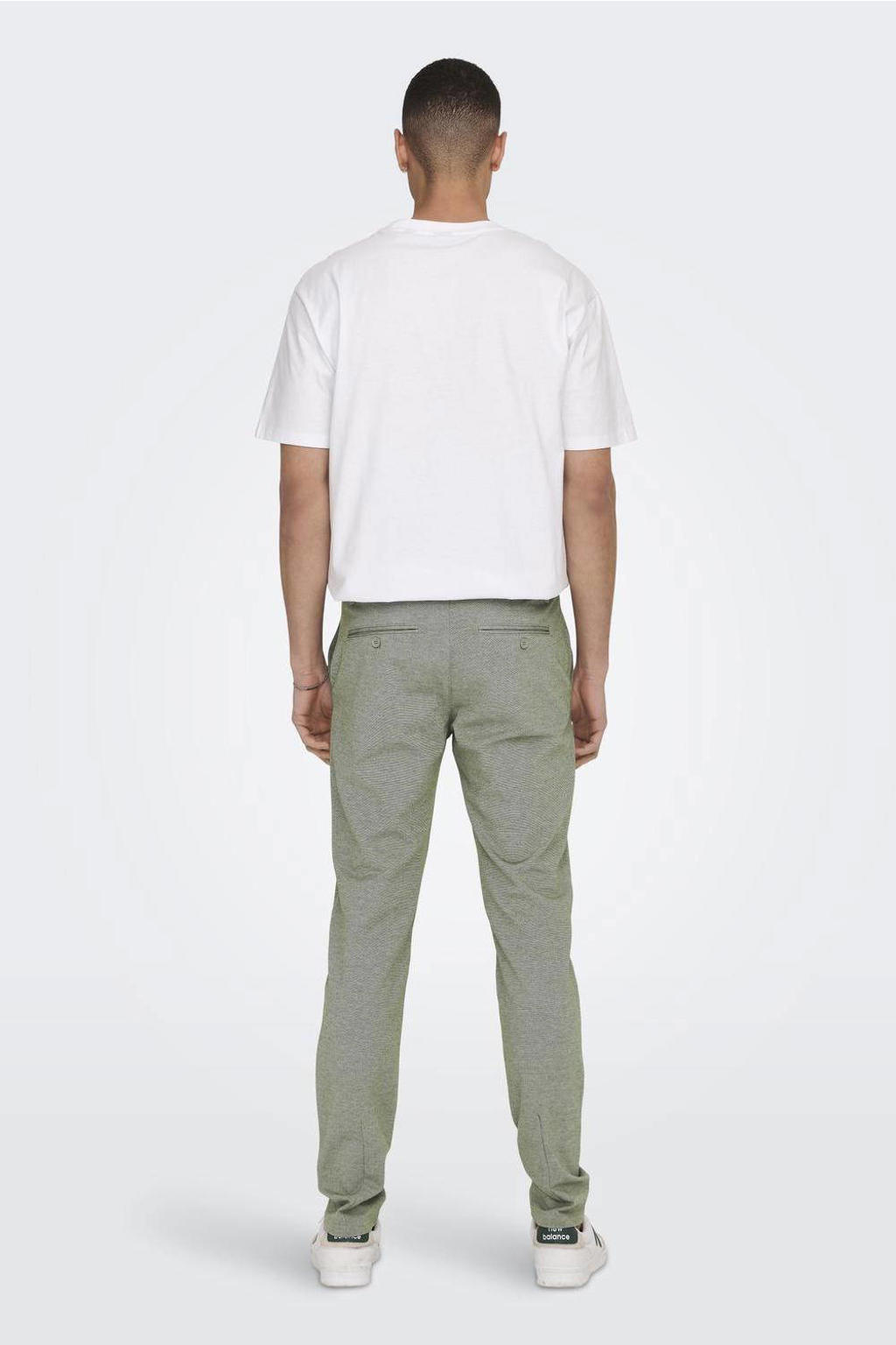 ONLY & SONS slim fit broek ONSMARK olive night