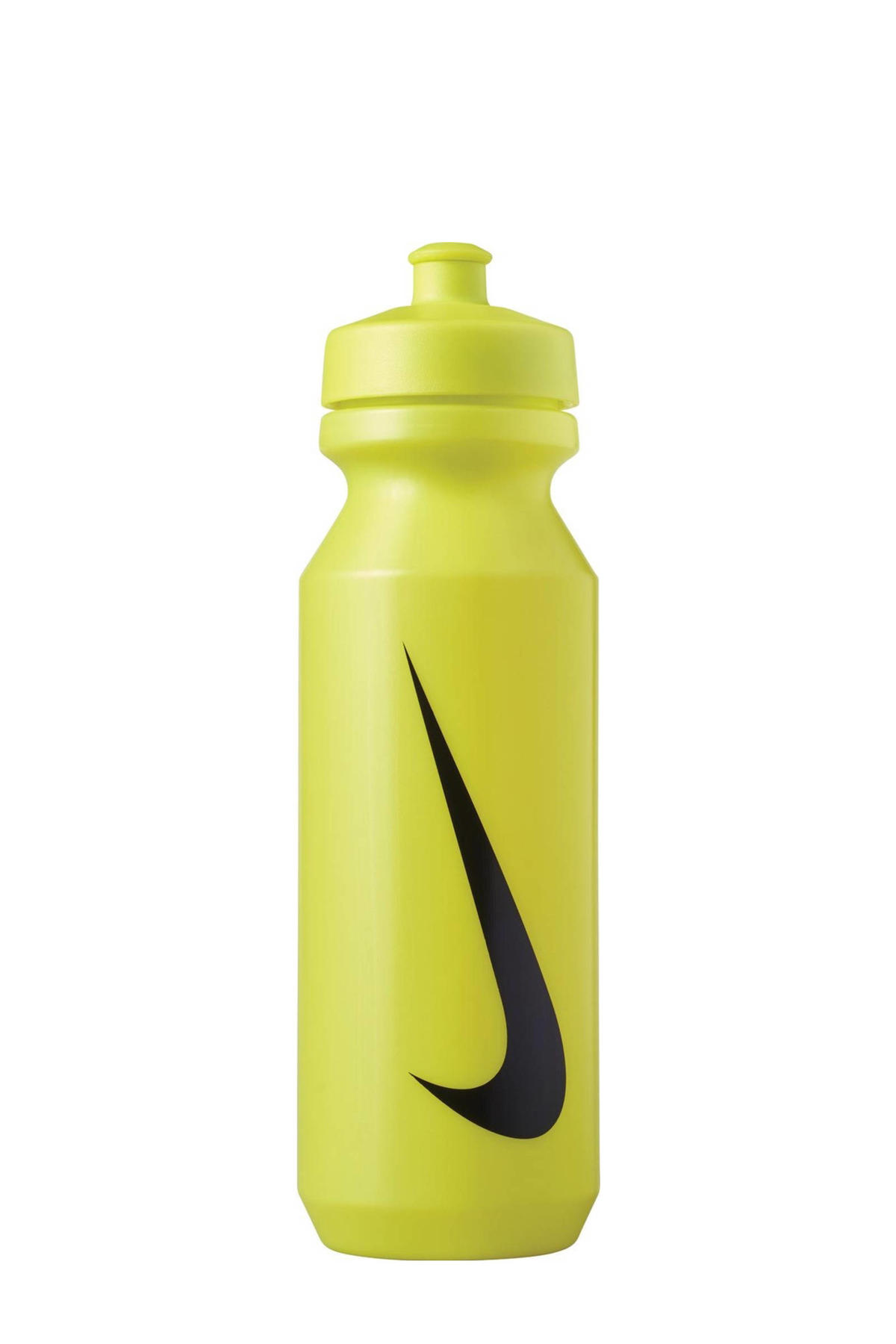 Nike bidon Big 1 ltr. geel/zwart | wehkamp