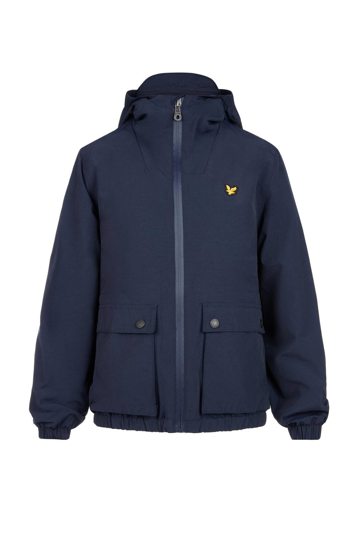 Lyle & Scott zomerjas donkerblauw | wehkamp