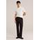 WE Fashion slim fit polo new ivory