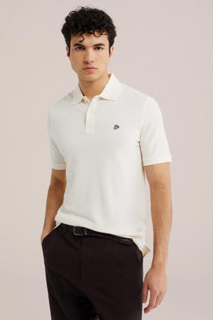 slim fit polo new ivory