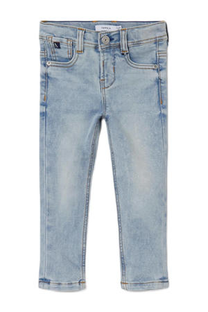 slim fit jeans NMMTHEO light blue denim