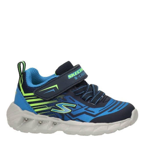 Skechers Bozler sneakers met lichtjes blauw afbeelding