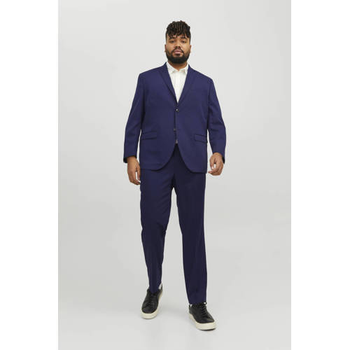 JACK & JONES PLUS SIZE slim kostuum JPRFRANCO donkerblauw afbeelding