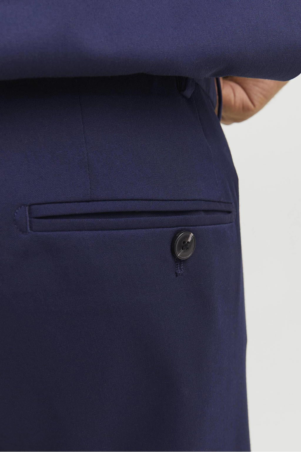 JACK & JONES Heren Jprfranco Trouser Noos kostuumbroek, Chambray Blue/Fit: super slim fit, 48 JACK & JONES Heren Jprfranco Trouser Noos kostuumbroek, Chambray Blue/Fit: super slim fit, 48