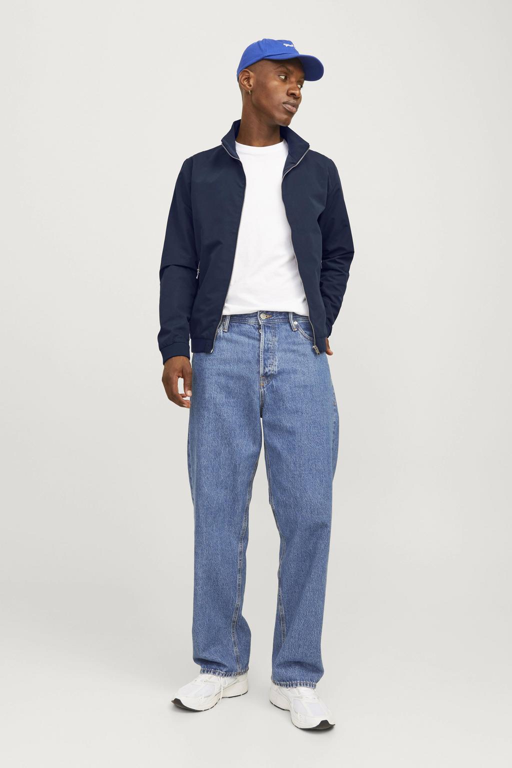 JACK & JONES ESSENTIALS zomerjas JJERUSH navy