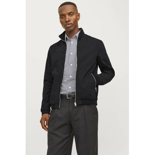 JACK & JONES ESSENTIALS bomberjack JJERUSH black afbeelding