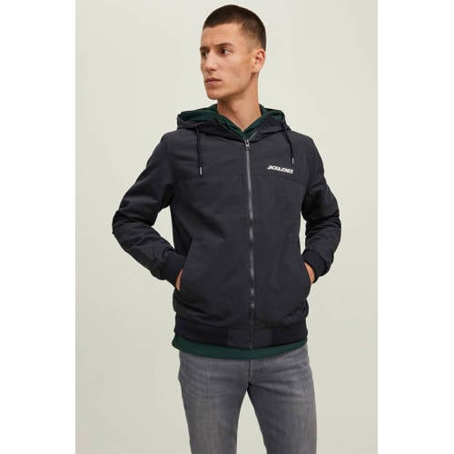 JACK & JONES ESSENTIALS jas JJERUSH zwart afbeelding
