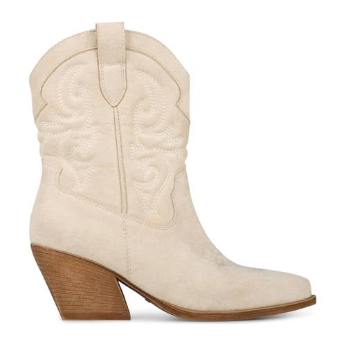 POSH by Poelman Juul cowboylaarzen lichtbeige afbeelding