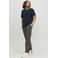 JACK & JONES PLUS SIZE regular polo donkerblauw