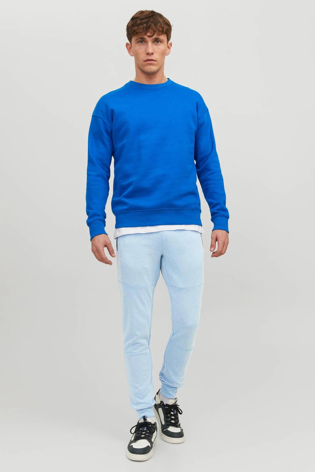 JACK & JONES PANTS STUDIO slim fit joggingbroek JPSTWILL mountain spring