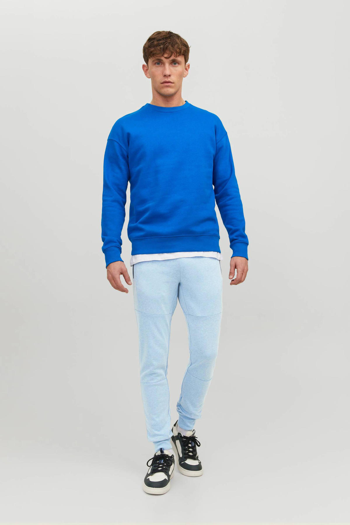 JACK & JONES PANTS STUDIO slim fit joggingbroek JPSTWILL mountain