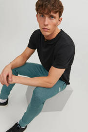 thumbnail: JACK & JONES PANTS STUDIO gemêleerde slim fit joggingbroek JPSTWILL deep teal