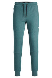 thumbnail: JACK & JONES PANTS STUDIO gemêleerde slim fit joggingbroek JPSTWILL deep teal