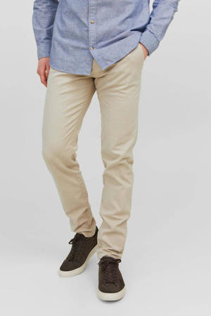 slim fit broek JPSTMARCO dune