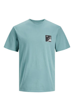 T-shirt JCOFILO met printopdruk groen