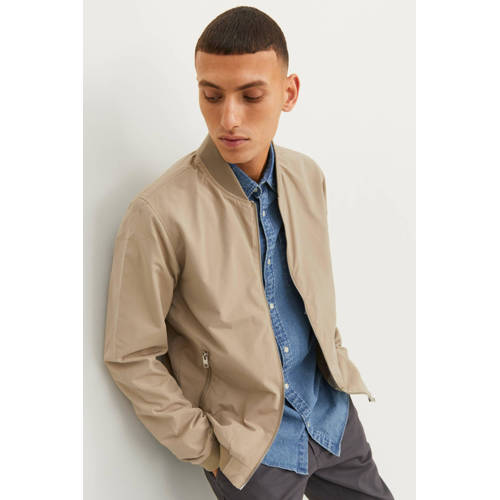 JACK & JONES ESSENTIALS bomberjack JJERUSH crockery afbeelding
