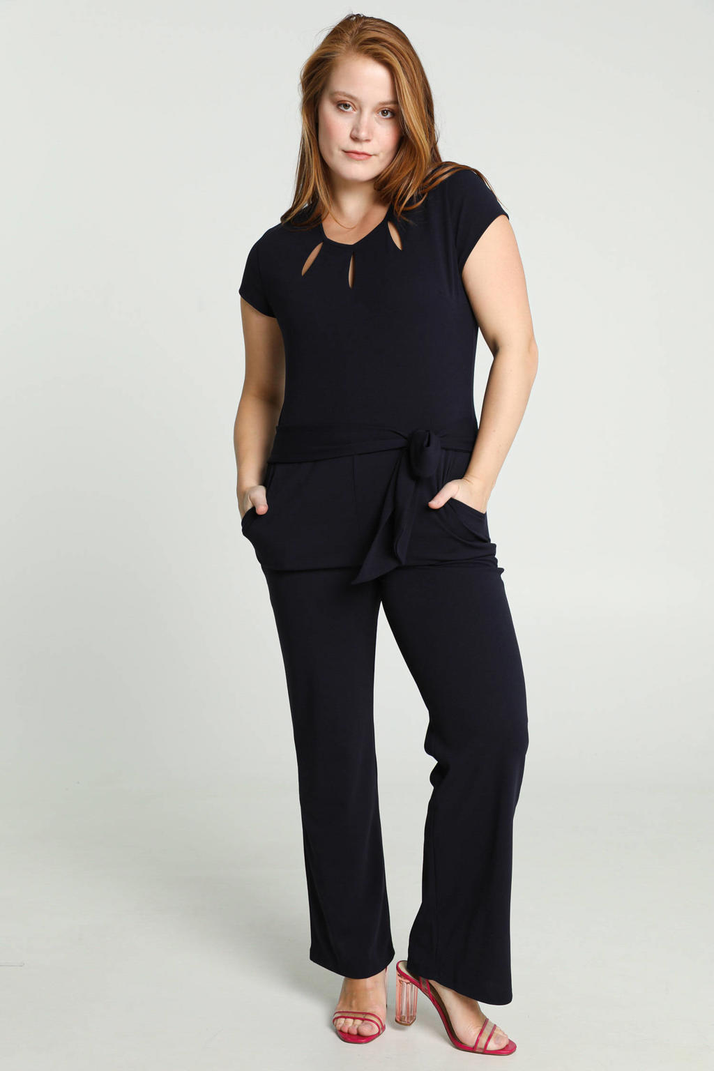 Cassis jumpsuit donkerblauw kopen? in huis wehkamp