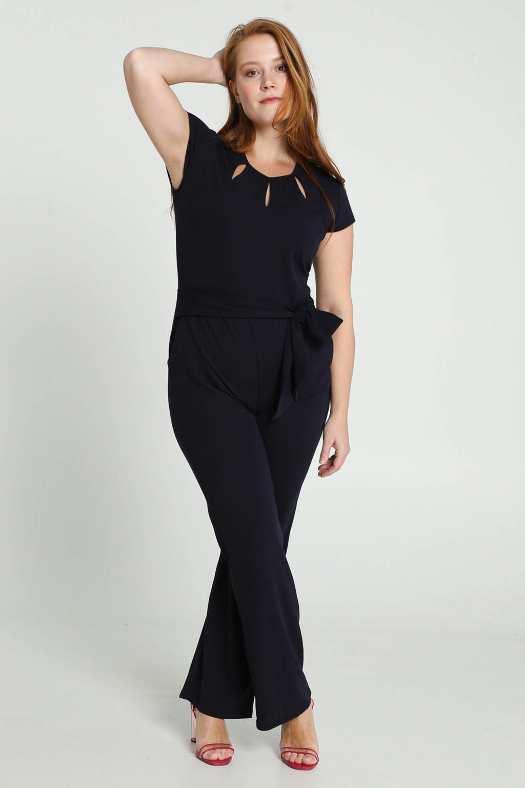 Cassis jumpsuit donkerblauw kopen? in huis wehkamp