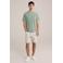 WE Fashion slim fit T-shirt groen