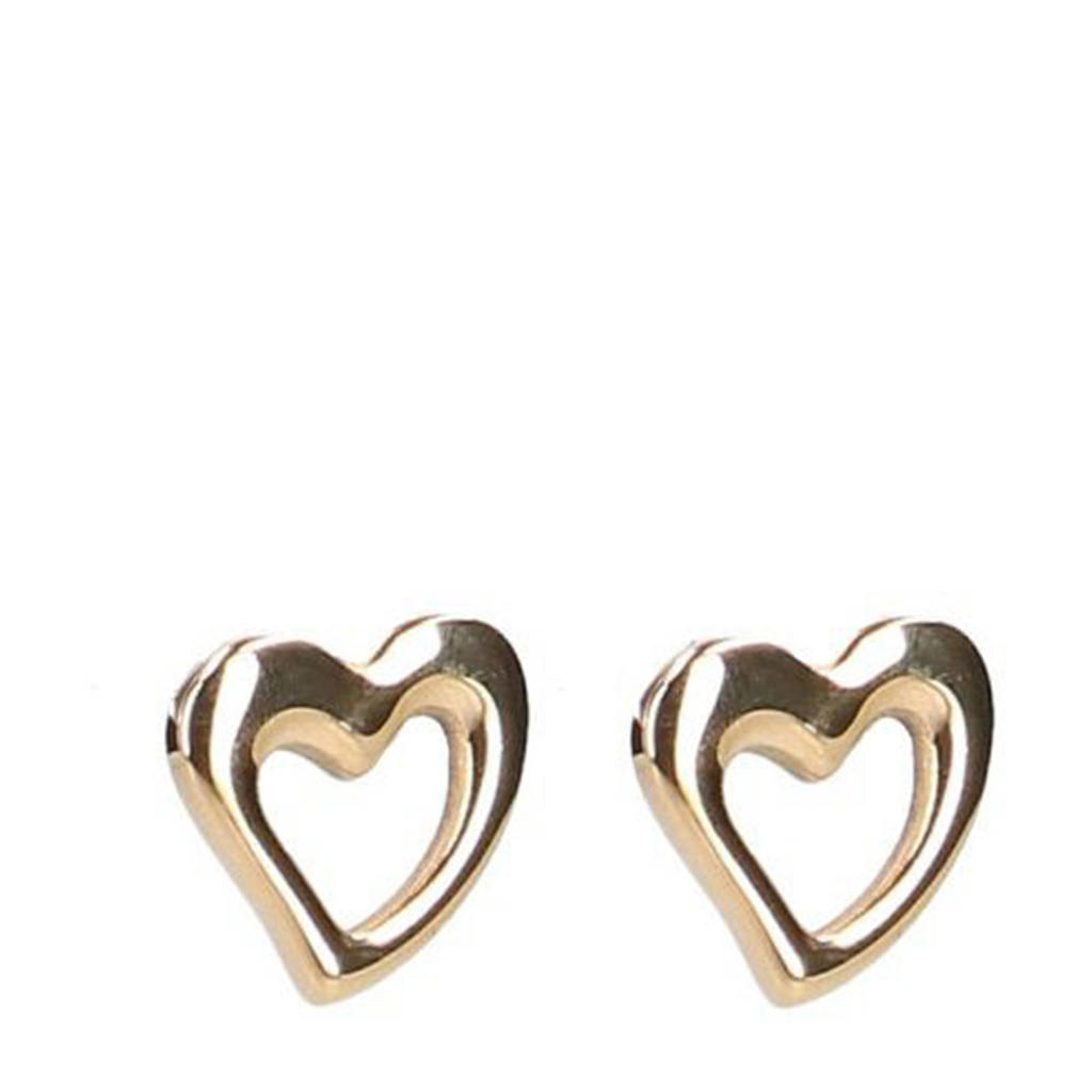 Zilveren oorbellen Love month stone hart | Lucardi-NL Zilveren oorbellen Love month stone hart | Lucardi-NL