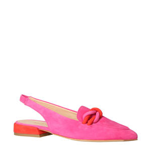 Silvia  suede loafers roze