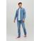 JACK & JONES JEANS INTELLIGENCE slim fit jeans JJITIM blue denim