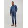 JACK & JONES JEANS INTELLIGENCE slim fit jeans JJIGLENN medium blue denim