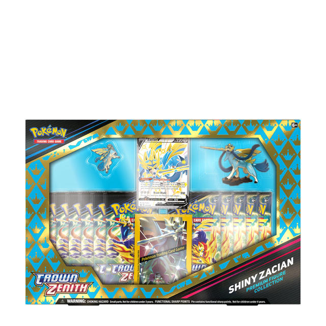 Pokemon Trading Card Game: Crown Zenith Premium Figure Collection - Shiny  Zacian : Target