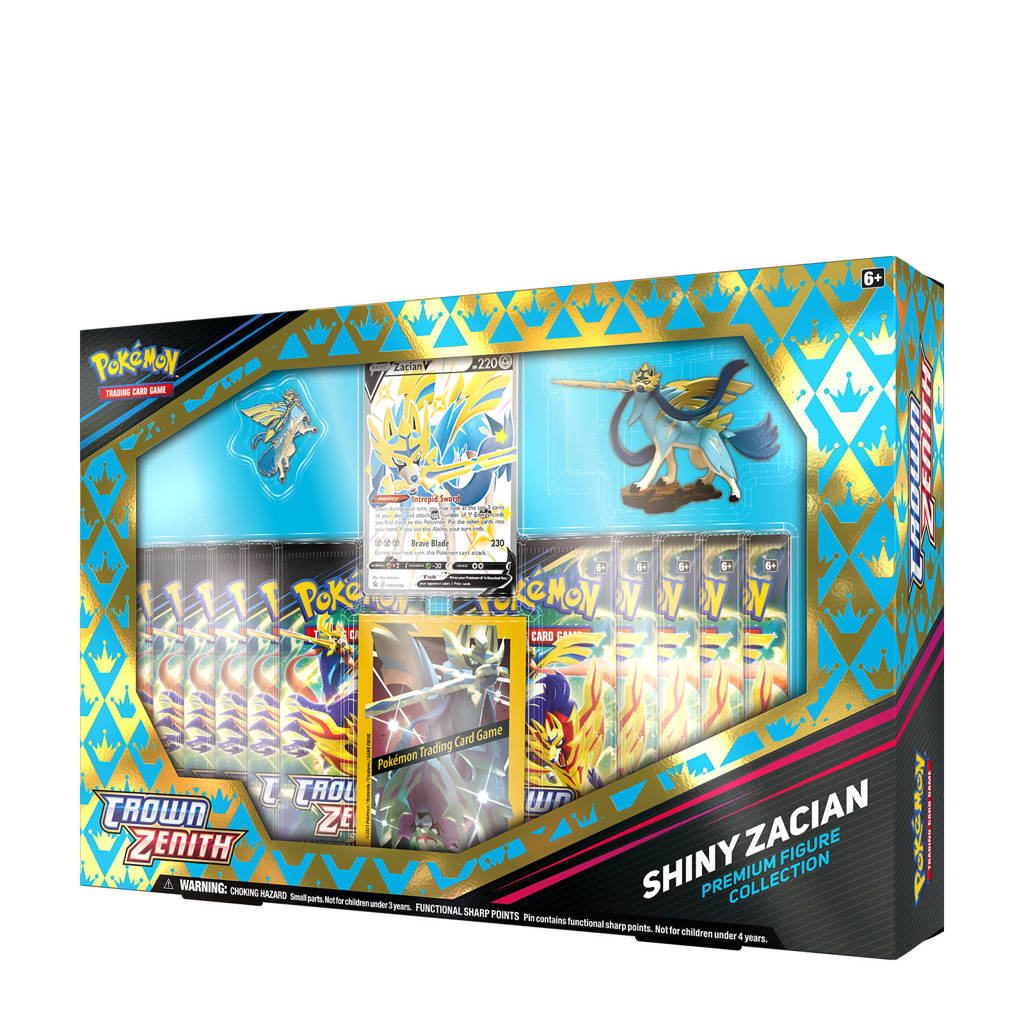 Pokemon Trading Card Game: Crown Zenith Premium Figure Collection - Shiny  Zacian : Target