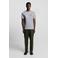 Lyle & Scott gemeleerd regular fit T-shirt light grey marl